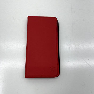 Shieldon Red Flip RFID Blocking Iphone X Phone Case NEW
