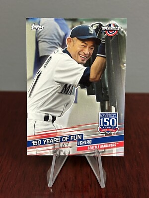 2019 Topps Opening Day 150 Years of Fun Ichiro Suzuki #YOF-21 Seattle Mariners