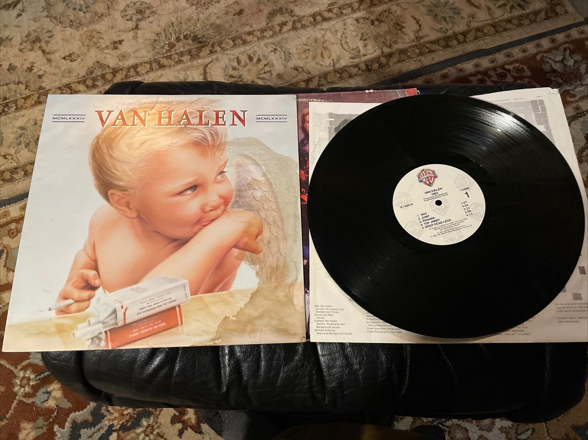 美品 名盤 VAN HALEN 1984 \" JAMP \"収録USオリジナルLP Van Halen – 1984 – Vinyl (LP, Album, Stereo), 1984 [r1187136