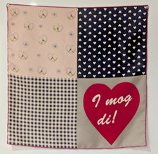 Silk Vintage Scarf - CODELLO - 21" SQUARE SCARF -