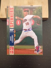 Jake Cosart SIGNED 2015 Grandstand Lowell Spinners AUTOGRAPH Red Sox