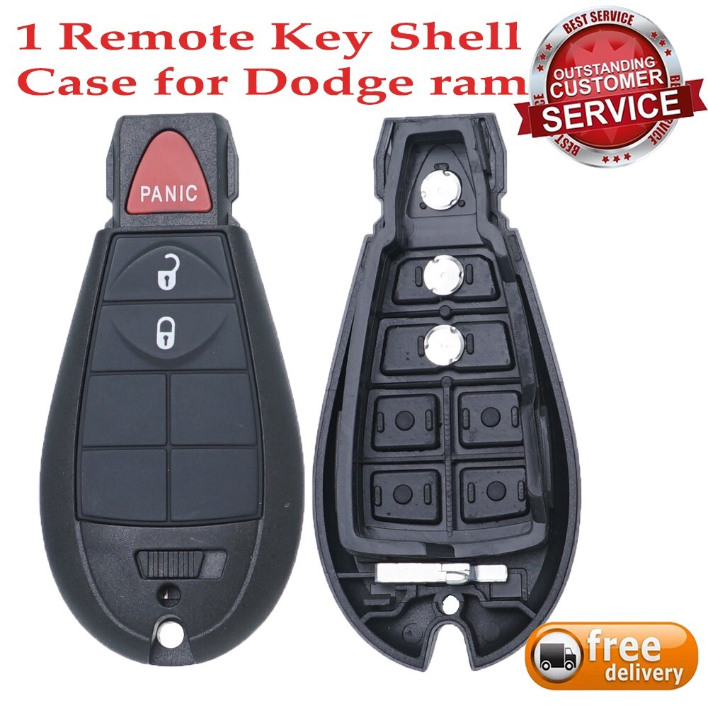 For 2013 2014 2015~2018 Dodge Ram1500 2500 3500 Remote Key Shell 