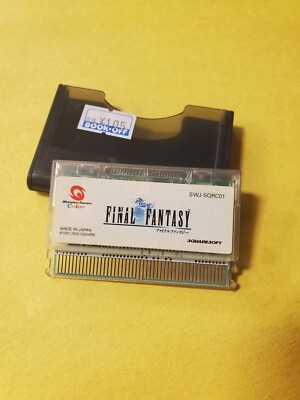 Bandai WonderSwan Color FINAL FANTASY I Limited Pack Console Box Used