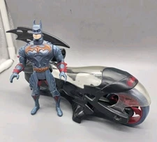 Street Racer Bat Cycle Bike Batman Forever 1996 Kenner Action Figure Vehicle