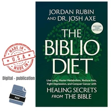 Jordan Rubin, 2025 The Biblio Diet: Live Long, Master Metabolism, Reduce Pain, F
