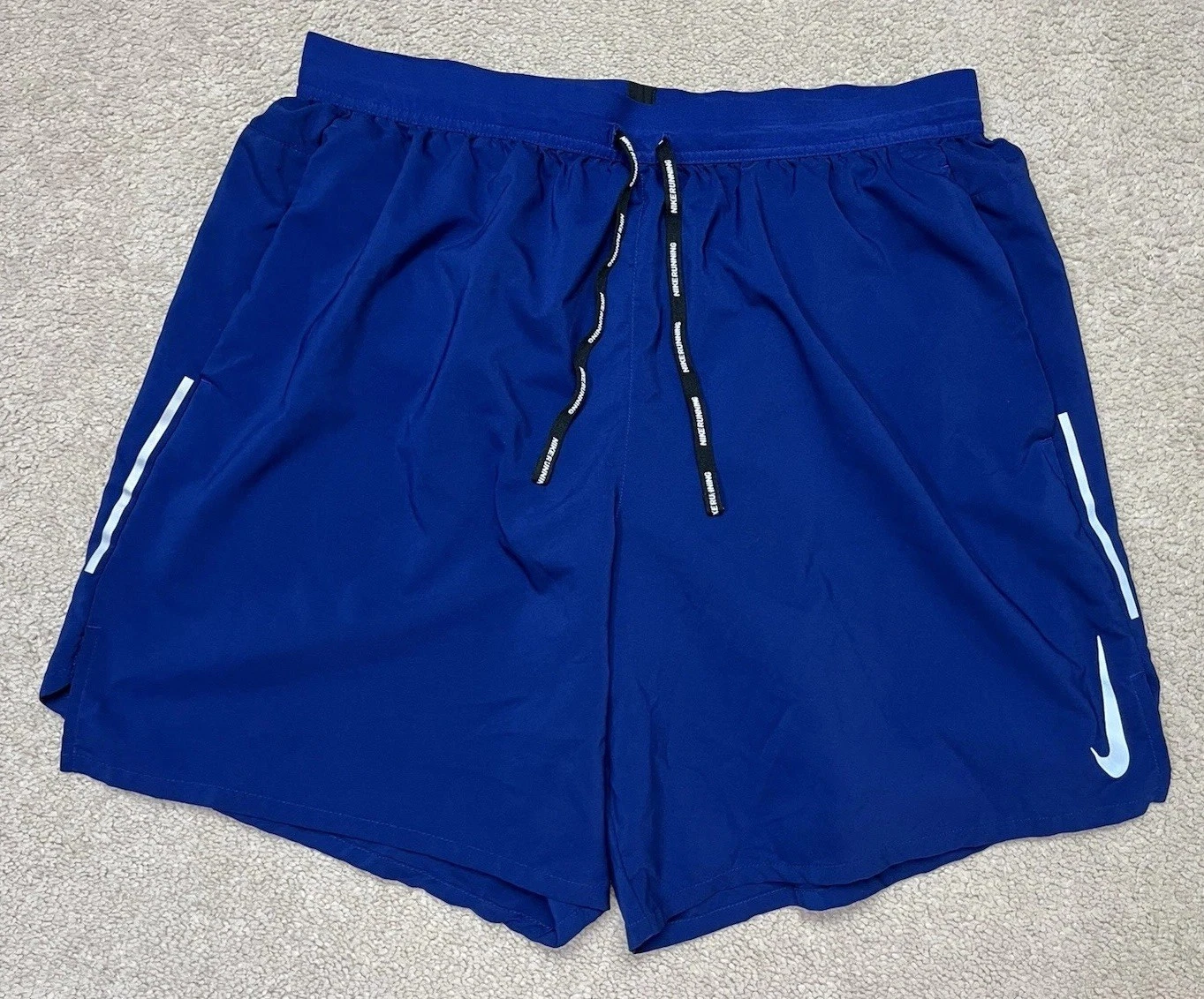 Nike Flex Stride Lined Running Shorts Royal Blue Size Large Athletic Men’s XL