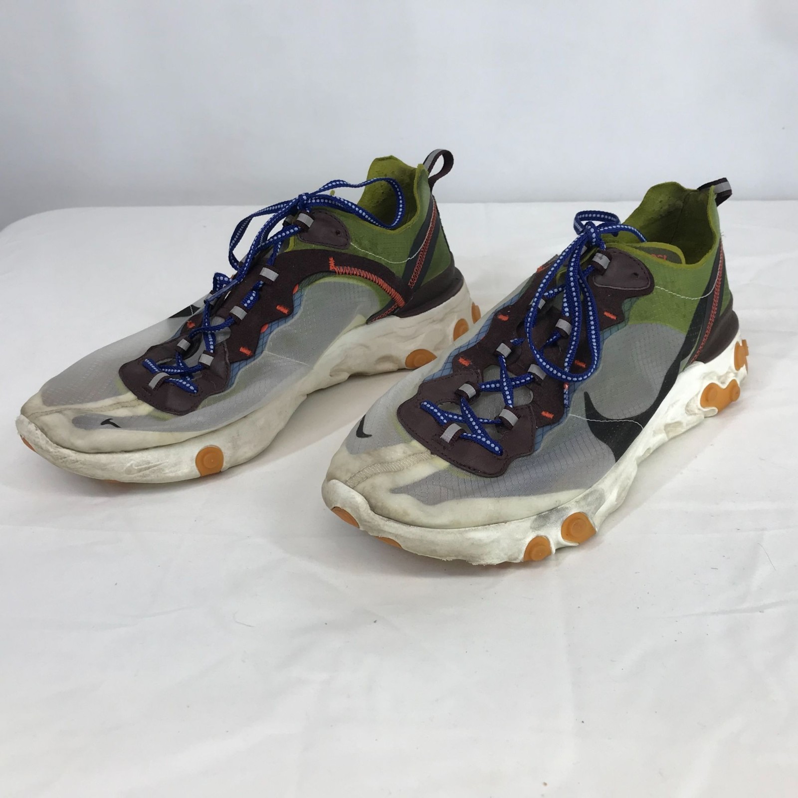 NIKE React Element 87 Moss/Black-Eldorado Aq1090-… - image 3