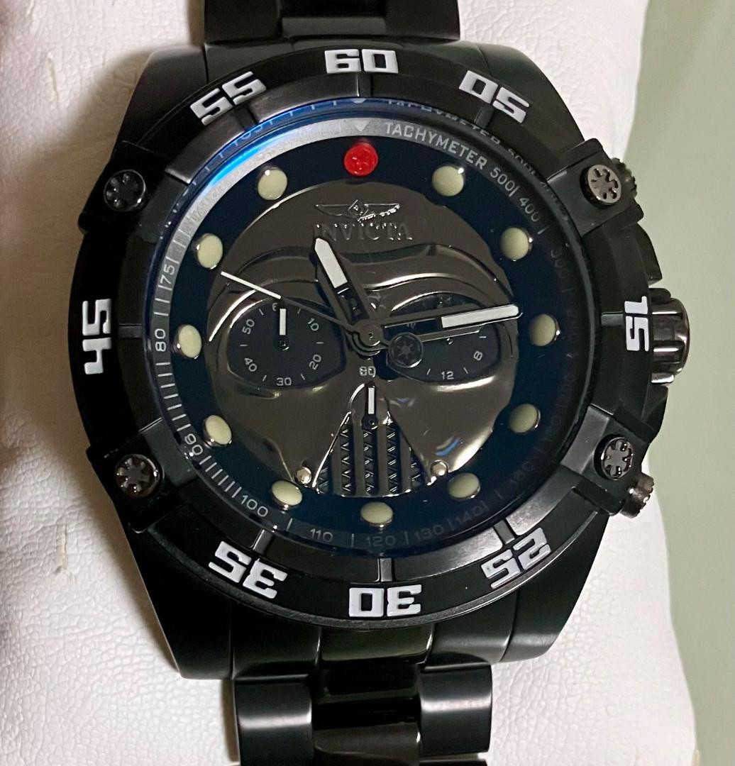 Operating Products Invicta Star Wars Limited 1977 Pieces Darth Vader