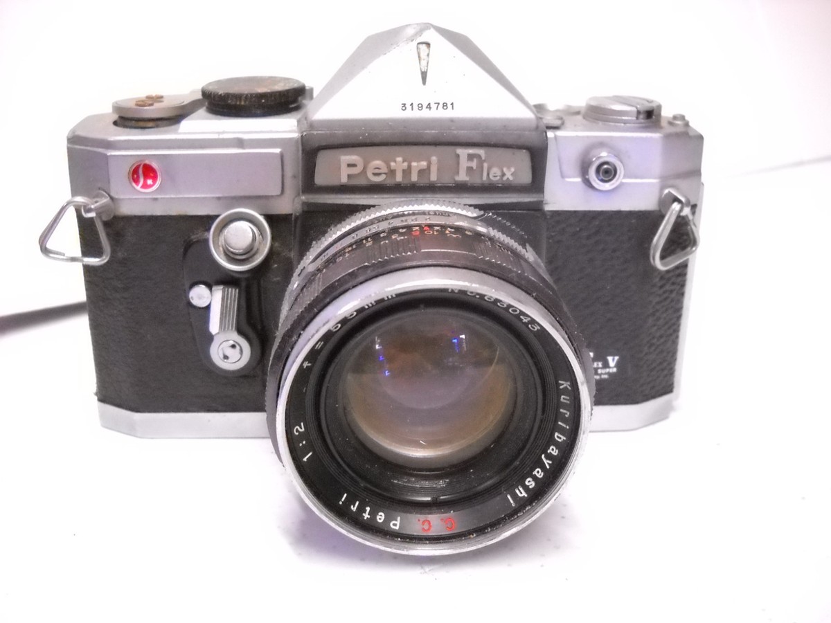 Vintage Petri Flex V Color Corrected Super 35mm Film Camera w