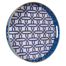 Round Serving Trays Platter Decorative Elegant Modern Functional 33cm