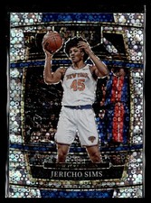 2021-22 Panini Select Silver Disco #87 Jericho Sims New York Knicks