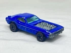 Original Hotwheels Redline Show Off Blue 1973 Enamel Bye Focal White Interior 🔥