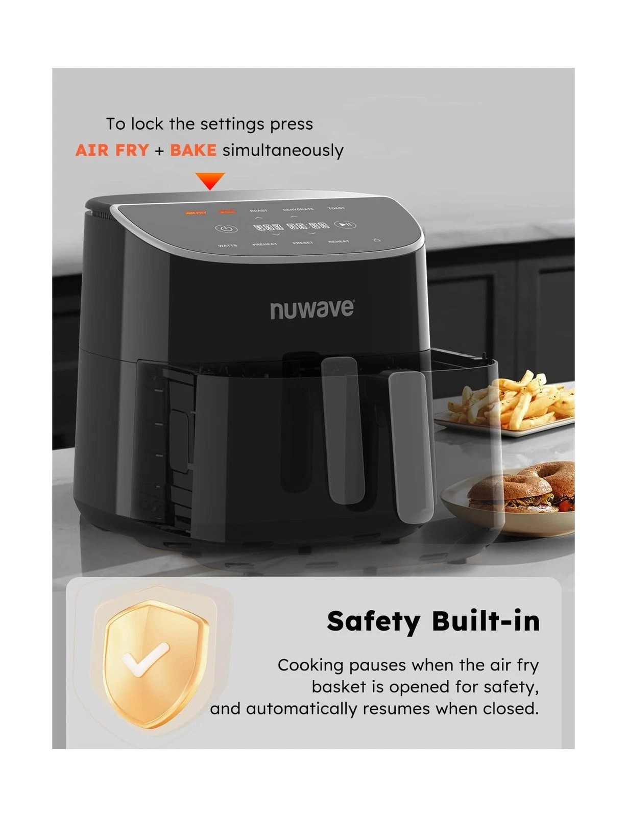 Nuwave Brio Plus Air Fryer - Thumbnail 5