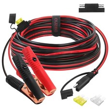 14AWG 20A Battery Alligator Clip to SAE Connector/12V Quick - 15FT/4.58m