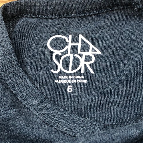 Chaser Sweater Boys Size 6 Love Knit Pullover Blue with Pockets NWT - Picture 5 of 5