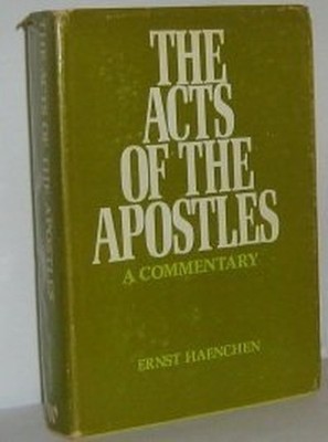 Acts Of The Apostles, HAENCHEN
