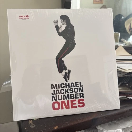 Michael Jackson - Number Ones - 2 LP Opaque Red Vinyl Target New Sealed Beat It