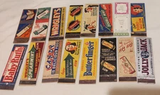Collection Vintage Matchbooks 16 , All Candy & Chewing Gum , Wrigley's Fan Tan