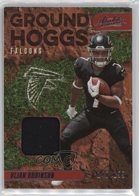 2023 Panini Absolute Ground Hoggs Materials 148/199 Bijan Robinson Rookie RC qf8