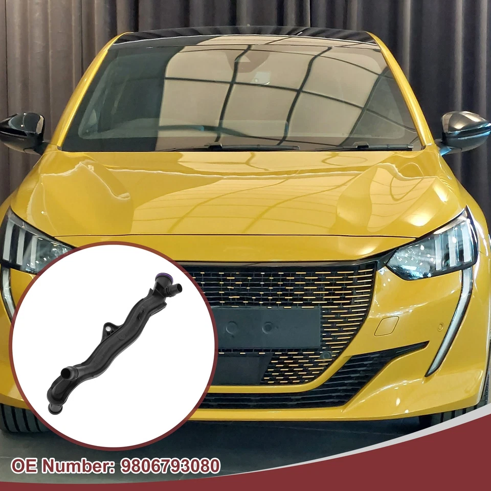 Manguera Refrigerante Radiador Peugeot 208 MK1 1.0 VTi 12-19 Nº9806793080 Plástico Foto 3 de 4