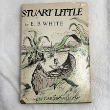 VTG Stuart Little E.B. White HC w/DJ Book Club Edition 1940s To Early 1950s