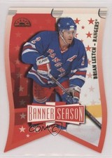 1997-98 Leaf Banner Season 1653/3500 Brian Leetch #17 HOF 0uz9