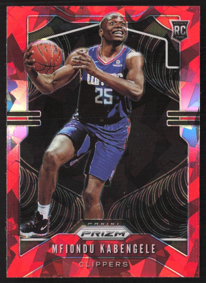 2019-20 Panini Prizm Prizms Red Ice Mfiondu Kabengele Rookie #271 ES6