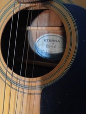 Vintage Yamaha Eterna Ef-10 Natural Acoustic Guitar for sale