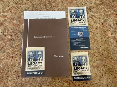 Berkshire Hathaway 2025 Annual Annual Shareholders Report Annual Meeting Passes