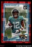 2025 Donruss Optic Rated Rookie Preview Red Pandora #301 Travis Hunter RC