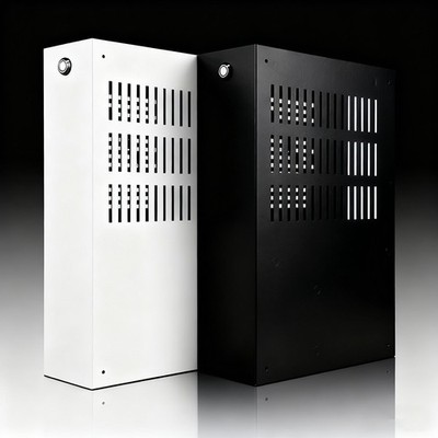 Small Form Factor ITX PC Case with 300W FLEX ATX PSU, 3.2L Compact PC Chassis