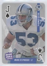 1994 Bicycle Ditka's Picks Playing Cards Mark Stepnoski #JS 0b5