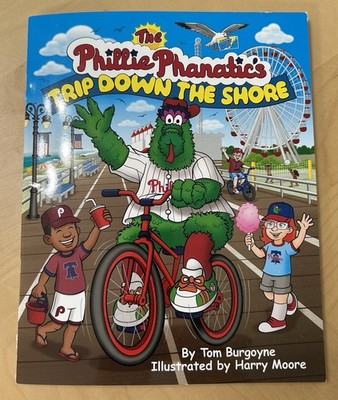 2026 Philadelphia Phillies Phanatic Trip Down the Shore Book HAND SIGNED