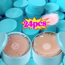 Reusable Adhesive Nipple Covers Silicone Petal Lift Strapless Backless Bra Pads