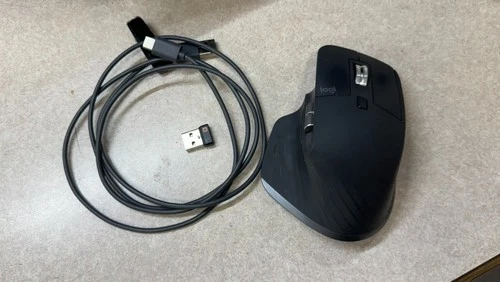 Logitech MX Master 3 Wireless Mouse Black with Original Accessories