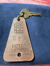 Hotel Houston Washington D.C. Room Key Number 808