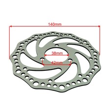 140mm 3 Bolt Brake Disc Rotor For Electric Scooters 50cc Mini Dirt Bike