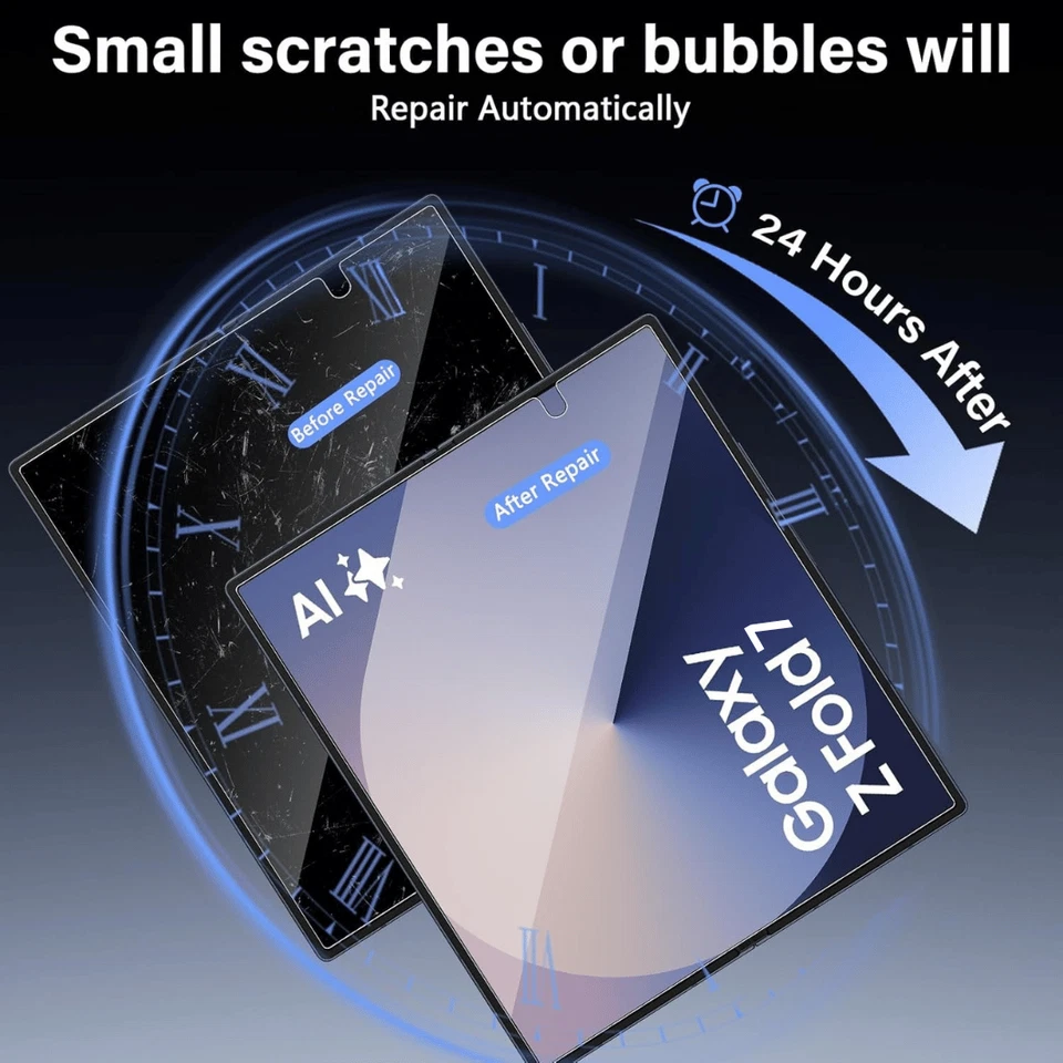 6X Schutzglas für Samsung Galaxy Z Fold 7 5G Display Kamera Panzerfolie Full 9H - Bild 4 von 4