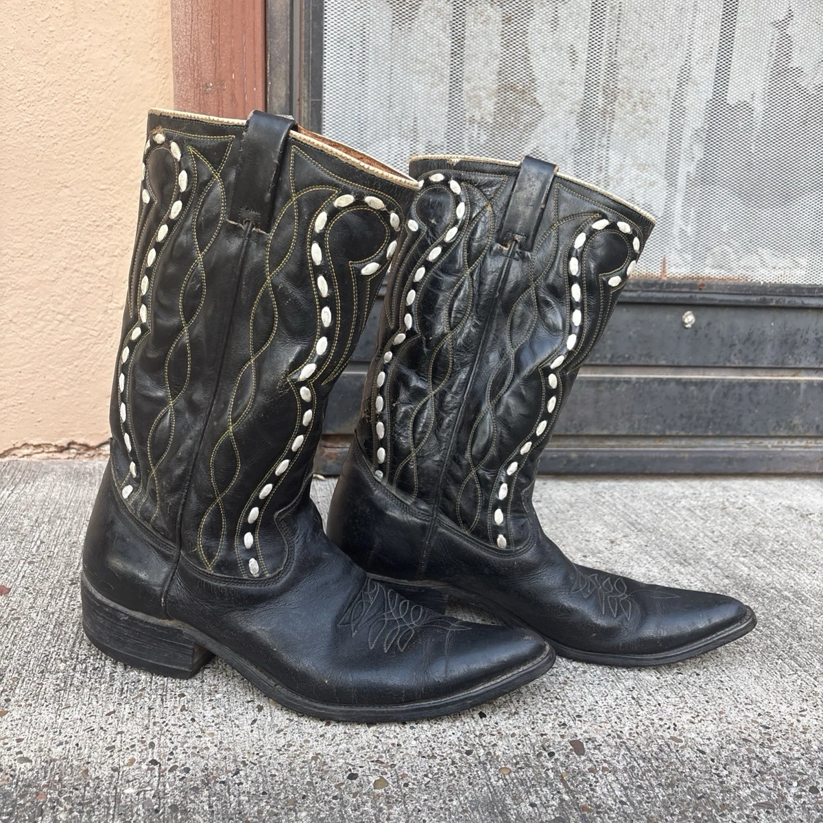 Leather Boots 1940s Vintage Shoes for Men for sale | eBay