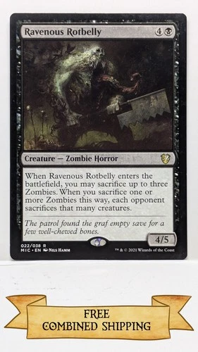 Ravenous Rotbelly Commander: Innistrad: Midnight Hunt Regular