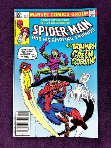 Spider-Man and His Amazing Friends (1981) Newsstand 1st App FIRESTAR NM-