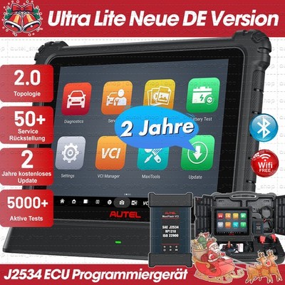  【2 Jahre Upgrade】  Autel MaxiSYS Ultra Lite Diagnosegerät KFZ Scanner DE Vers