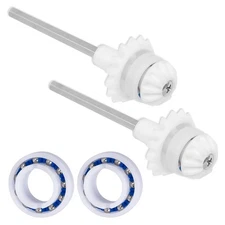2 Pcs MX6 MX8 Replacement Pool Cleaner Parts R0525100 and Engine Wheel Bearin...