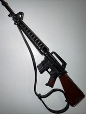 Vintage Action Man Palitoy Original M16 Assault Rifle 2nd Issue Plastic Strap