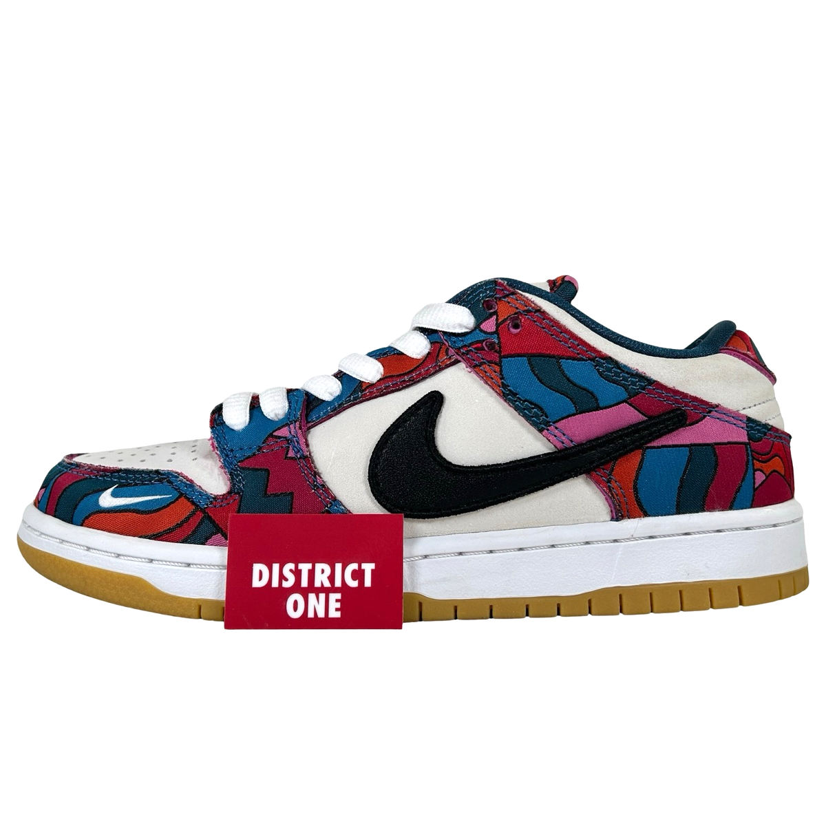 Parra x Nike Dunk Low Pro SB Abstract Art - Size 6 - DH7695 600 | eBay