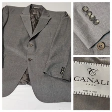 Canali Blazer Men’s 50 100% Wool Made In Italy Sport Coat 1934