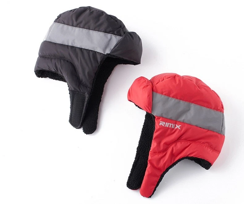 Winter Warm Down Hat with Ear Flaps Antifreeze Comfortable Outdoor Sport Ski Cap - Image 2 of 4
