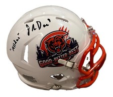 JAHDAE WALKER signed (CHICAGO BEARS) Good Better Best Mini helmet JSA CR86574