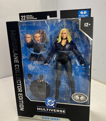 McFarlane Collector Edition #54 DC Multiverse BLACK CANARY Platinum NEW & Mint!