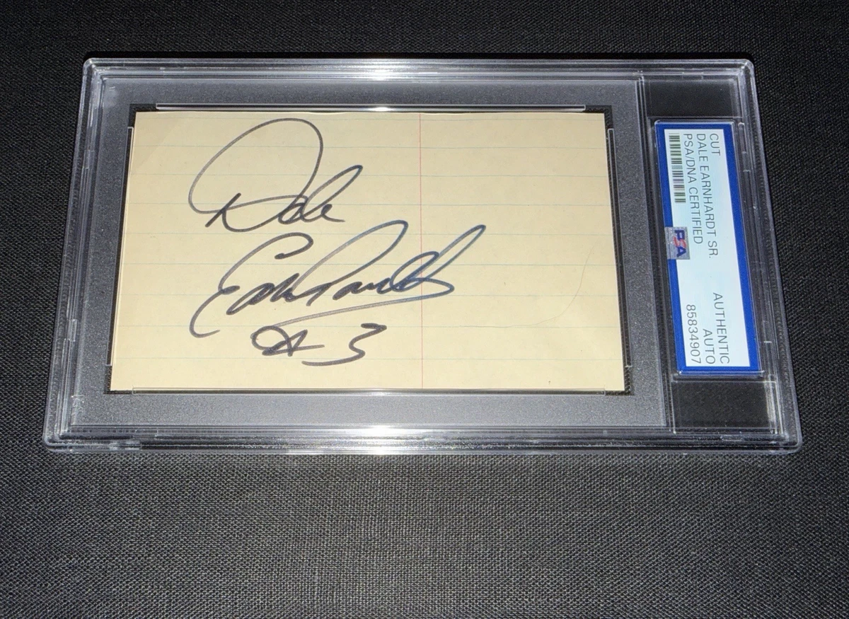 Dale Earnhardt NASCAR Original Autographed Items for sale | eBay